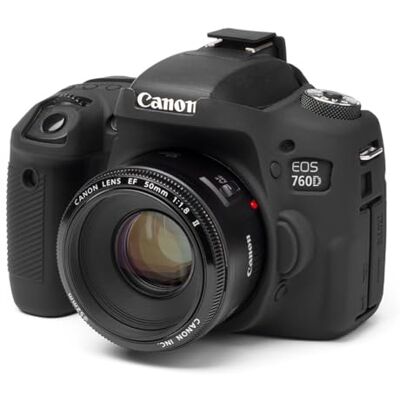 Walimex Pro easyCover Coque en silicone pour Canon 760D Noir Walimex Pro easyCover Coque en silicone pour Canon 760D Noir