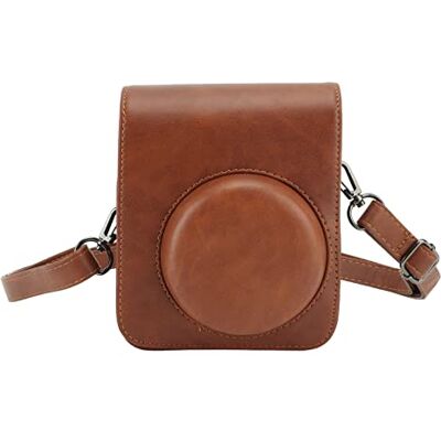 Garsent Étui pour Appareil Photo instantané Compatible avec Mini 40, étui Compact en Cuir PU Classique Vintage en Cuir PU pour Appareil Photo Instax avec Coque Magnétique, Parfaitement (Brun) Garsent Étui pour Appareil Photo instantané Compatible avec Mini 40, étui Compact en Cuir PU Classique Vintage en Cuir PU pour Appareil Photo Instax avec Coque Magnétique, Parfaitement (Brun)