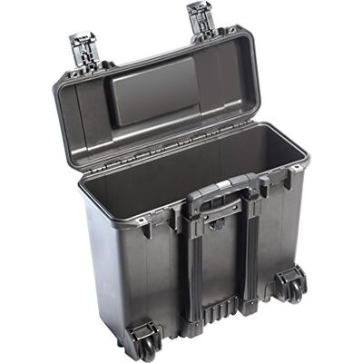 PELI Storm IM2435 valise à chargement par le haut avec roues et poignée télescopique, étanche à l'eau et à la poussière, capacité de 29L, fabriquée aux États-Unis, sans mousse, couleur: noire PELI Storm IM2435 valise à chargement par le haut avec roues et poignée télescopique, étanche à l'eau et à la poussière, capacité de 29L, fabriquée aux États-Unis, sans mousse, couleur: noire