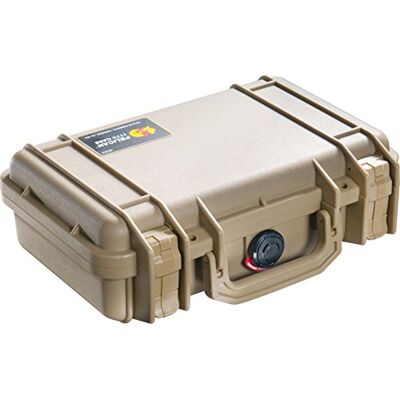 Pelican 1170 Mallette avec mousse, marron clair (Desert Tan) Pelican 1170 Mallette avec mousse, marron clair (Desert Tan)