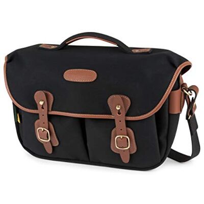 Billingham Hadley Pro 2020 Sac pour appareil photo en toile Noir/cuir marron clair Billingham Hadley Pro 2020 Sac pour appareil photo en toile Noir/cuir marron clair