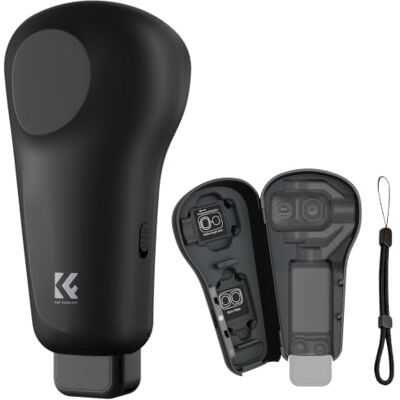 K&F CONCEPT Étui de protection compatible avec DJI Osmo Pocket 4P, Noir , Standard K&F CONCEPT Étui de protection compatible avec DJI Osmo Pocket 4P, Noir , Standard