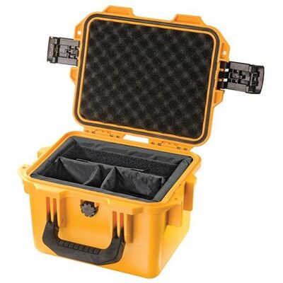 Pelican PELI Storm IM2075 Petite Valise étanche pour équipement de caméra, capacité 8L, fabriquée aux États-Unis, avec Insert de Mousse Personnalisable, Couleur: Jaune Pelican PELI Storm IM2075 Petite Valise étanche pour équipement de caméra, capacité 8L, fabriquée aux États-Unis, avec Insert de Mousse Personnalisable, Couleur: Jaune