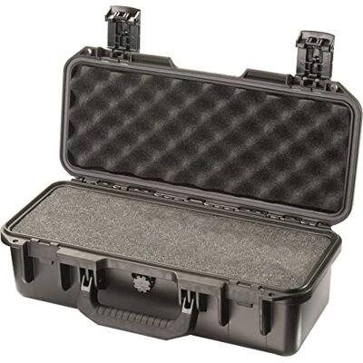 PELI Storm IM2306 valise de transport antichoc pour équipement fragile, étanche à l'eau et à la poussière, capacité de11L, fabriquée aux États-Unis, avec insert de mousse personnalisable, noire PELI Storm IM2306 valise de transport antichoc pour équipement fragile, étanche à l'eau et à la poussière, capacité de11L, fabriquée aux États-Unis, avec insert de mousse personnalisable, noire