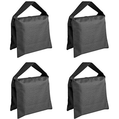 NEEWER Lot de 4 sacs de sable robustes pour studio photo et vidéo pour pieds d'éclairage, support de perche, trépied NEEWER Lot de 4 sacs de sable robustes pour studio photo et vidéo pour pieds d'éclairage, support de perche, trépied