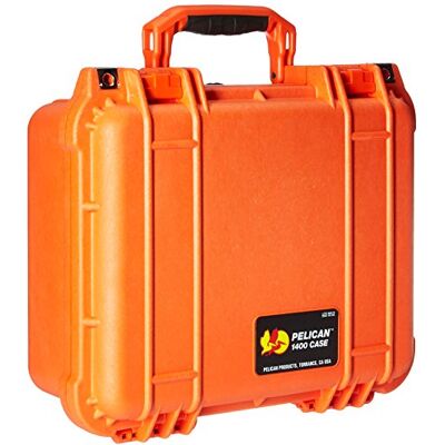Pelican 1400 Étui pour appareil photo avec mousse Orange Pelican 1400 Étui pour appareil photo avec mousse Orange
