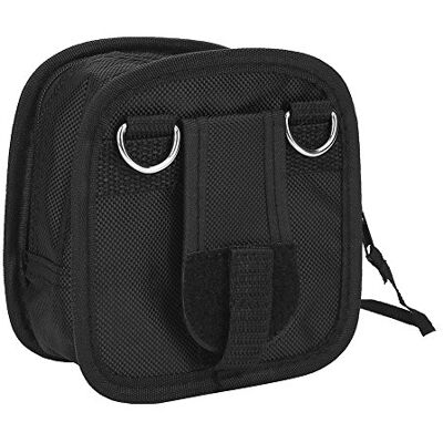 Bewinner Étui à filtre Photographie 9 emplacements Étui en nylon Accessoire pour appareil photo Sac filtrant Pochette portefeuille Double fermeture éclair avec bandoulière Noir Bewinner Étui à filtre Photographie 9 emplacements Étui en nylon Accessoire pour appareil photo Sac filtrant Pochette portefeuille Double fermeture éclair avec bandoulière Noir