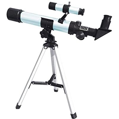 Aioneer Télescope noir Réfracteur monoculaire étanche HD avec trépied pour tir à l'arc, lunette inclinée pour enfants, adultes, débutants, tourisme, observation des étoiles, camping Aioneer Télescope noir Réfracteur monoculaire étanche HD avec trépied pour tir à l'arc, lunette inclinée pour enfants, adultes, débutants, tourisme, observation des étoiles, camping