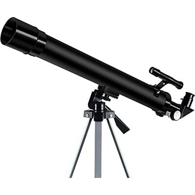 WOWCSXWC Télescope astronomique d'observation des oiseaux pour débutants avec ouverture de 50 mm et 600 mm avec adaptateur de téléphone, trépied stable WOWCSXWC Télescope astronomique d'observation des oiseaux pour débutants avec ouverture de 50 mm et 600 mm avec adaptateur de téléphone, trépied stable