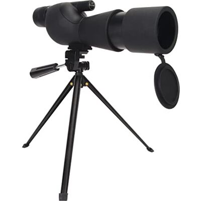 LeGDOr Lunette d'observation 25-75 x 60, télescope d'observation coudé à 45° avec trépied, sac de transport et adaptateur de téléphone, portée de vue portable pour le tir sur cible, l'observation des LeGDOr Lunette d'observation 25-75 x 60, télescope d'observation coudé à 45° avec trépied, sac de transport et adaptateur de téléphone, portée de vue portable pour le tir sur cible, l'observation des