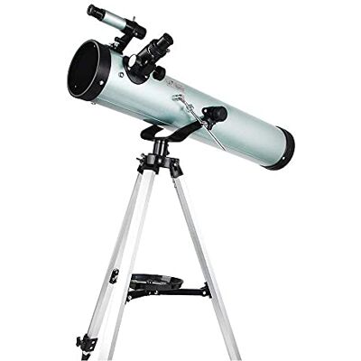 YangRy Télescope pour enfants débutants, télescope de 125 mm avec trépied et support de téléphone, télescope astronomique pour adultes, excellente astronomie pour explorer la lune et les planètes YangRy Télescope pour enfants débutants, télescope de 125 mm avec trépied et support de téléphone, télescope astronomique pour adultes, excellente astronomie pour explorer la lune et les planètes