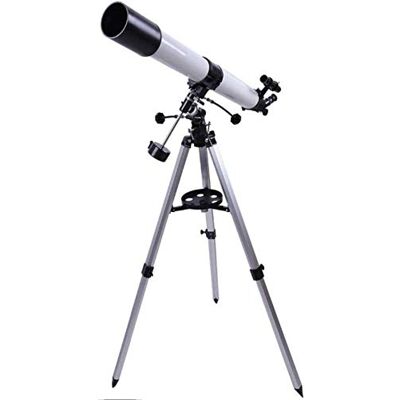 YangRy Télescope réfracteur de 90 mm avec trépied pour trouver un trépied, télescope pour enfants débutants en astronomie, avec adaptateur de téléphone YangRy Télescope réfracteur de 90 mm avec trépied pour trouver un trépied, télescope pour enfants débutants en astronomie, avec adaptateur de téléphone