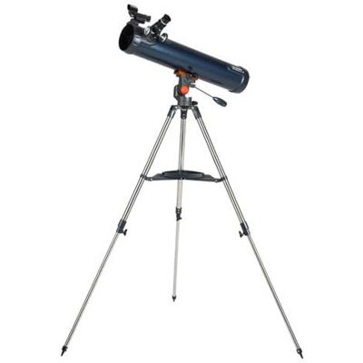 Celestron 31036 AstroMaster LT 76AZ Newtonian Reflector Telescope, Dark Blue Celestron 31036 AstroMaster LT 76AZ Newtonian Reflector Telescope, Dark Blue