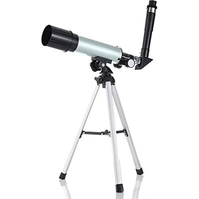 WolFum Télescope astronomique réfractif pour enfants, monoculaire portable, éclairage spatial, cadeau pour enfant, télescope ciel et terre observation des étoiles WolFum Télescope astronomique réfractif pour enfants, monoculaire portable, éclairage spatial, cadeau pour enfant, télescope ciel et terre observation des étoiles