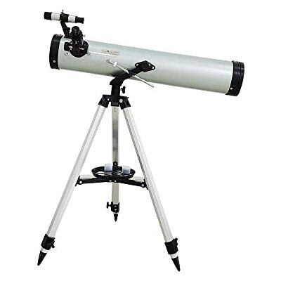 WolFum Télescope pour adultes, débutants et enfants, ouverture de 76 mm, télescope réflecteur astronomique BAK4 pour astronomie et observation de la lune et du paysage WolFum Télescope pour adultes, débutants et enfants, ouverture de 76 mm, télescope réflecteur astronomique BAK4 pour astronomie et observation de la lune et du paysage