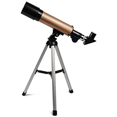 YangRy Télescope pour enfants et adultes, télescope pour astronomie avec trépied, télescope astronomique d'extérieur bon partenaire pour voir la lune, planète et paysage pour regarder les étoiles YangRy Télescope pour enfants et adultes, télescope pour astronomie avec trépied, télescope astronomique d'extérieur bon partenaire pour voir la lune, planète et paysage pour regarder les étoiles