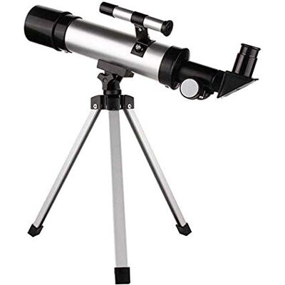 YangRy Télescope, réflecteur idéal pour enfants, adultes, débutants, télescope réfracteur portable avec trépied, excellent cadeau d'astronomie pour explorer la lune et les planètes YangRy Télescope, réflecteur idéal pour enfants, adultes, débutants, télescope réfracteur portable avec trépied, excellent cadeau d'astronomie pour explorer la lune et les planètes