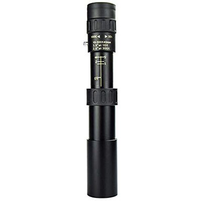 AWSX Télescope monoculaire professionnel 10-300X Zoom HD 4K Jumelles puissantes avec longue portée Prisms Bak4 Portable pour le camping AWSX Télescope monoculaire professionnel 10-300X Zoom HD 4K Jumelles puissantes avec longue portée Prisms Bak4 Portable pour le camping