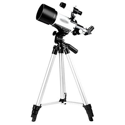 YangRy Télescope pour enfants débutants, télescope astronomique, réfracteur d'astronomie, télescope de voyage compact et portable avec sac de transport, trépied à hauteur réglable YangRy Télescope pour enfants débutants, télescope astronomique, réfracteur d'astronomie, télescope de voyage compact et portable avec sac de transport, trépied à hauteur réglable