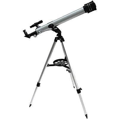 DLAZUM Télescope astronomique 525 fois à tube unique, télescope réfracteur 60700 pour débutants professionnels observation des étoiles et astronomie, avec trépied en alliage d'aluminium DLAZUM Télescope astronomique 525 fois à tube unique, télescope réfracteur 60700 pour débutants professionnels observation des étoiles et astronomie, avec trépied en alliage d'aluminium