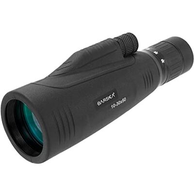 Barska Monoculaire de précision 10-30 x 50 mm pour l'observation des oiseaux, les voyages, la chasse, le bateau et le camping. Barska Monoculaire de précision 10-30 x 50 mm pour l'observation des oiseaux, les voyages, la chasse, le bateau et le camping.