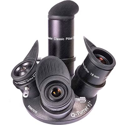 Baader Planetarium Baader Révolver à objectifs quadruple Q-Turret, diam. 31,75mm (1,25") Baader Planetarium Baader Révolver à objectifs quadruple Q-Turret, diam. 31,75mm (1,25")