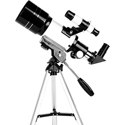 YangRy Télescope pour enfants débutants, ouverture de 70 mm, télescope réfracteur astronomique de 300 mm, trépied et lunette de visée – Télescope de voyage portable avec smartphone YangRy Télescope pour enfants débutants, ouverture de 70 mm, télescope réfracteur astronomique de 300 mm, trépied et lunette de visée – Télescope de voyage portable avec smartphone