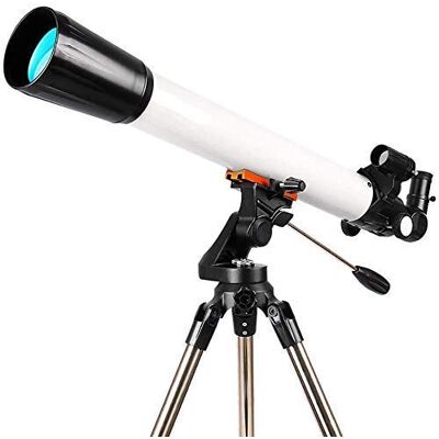DLAZUM Télescope réfracteur astronomique, grossissement élevé, télescope astronomique professionnel, 270x, trépied portable DLAZUM Télescope réfracteur astronomique, grossissement élevé, télescope astronomique professionnel, 270x, trépied portable