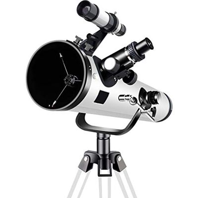 JMOZHCD Télescope réfractant portable, télescope d'astronomie pour adultes, télescope pour enfants et débutants avec trépied, télescope d'observation JMOZHCD Télescope réfractant portable, télescope d'astronomie pour adultes, télescope pour enfants et débutants avec trépied, télescope d'observation