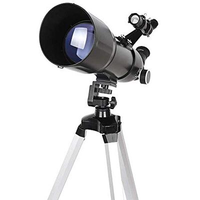 YangRy Télescope pour enfants et adultes, ouverture de 80 mm, télescope de 400 mm pour astronomie prisme, télescope réfracteur astronomique avec support de smartphone et trépied pour YangRy Télescope pour enfants et adultes, ouverture de 80 mm, télescope de 400 mm pour astronomie prisme, télescope réfracteur astronomique avec support de smartphone et trépied pour