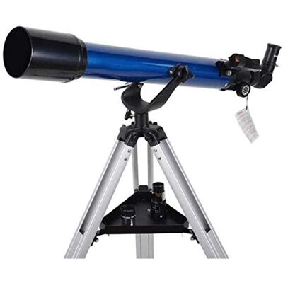 DLAZUM Télescope, ouverture 70 mm, télescope réfracteur 700 mm, télescope portable avec un réglable, pour enfants, adultes, débutants DLAZUM Télescope, ouverture 70 mm, télescope réfracteur 700 mm, télescope portable avec un réglable, pour enfants, adultes, débutants