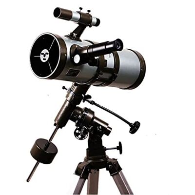 WOWCSXWC Télescope astronomique pour enfants, débutants, adultes, hommes, cadeaux, télescope réfracteur à ouverture de 114 mm, longueur focale de 700 mm, télescope pour enfants avec trépied en acier inoxydable WOWCSXWC Télescope astronomique pour enfants, débutants, adultes, hommes, cadeaux, télescope réfracteur à ouverture de 114 mm, longueur focale de 700 mm, télescope pour enfants avec trépied en acier inoxydable