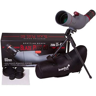 Levenhuk Blaze PLUS 60 Longue-Vue, Zoom Variable 15–45, Grande Ouverture Verre BK-7, Observation Longue Distance, Trépied Inclus, Compacte et Portable pour Voyage, Randonnée, Activités de Plein Air Levenhuk Blaze PLUS 60 Longue-Vue, Zoom Variable 15–45, Grande Ouverture Verre BK-7, Observation Longue Distance, Trépied Inclus, Compacte et Portable pour Voyage, Randonnée, Activités de Plein Air