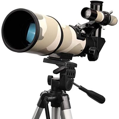 RajoNN Télescope d'astronomie Télescope astronomique, télescope étoilé HD portable pour enfants, observation étudiante, télescope portable RajoNN Télescope d'astronomie Télescope astronomique, télescope étoilé HD portable pour enfants, observation étudiante, télescope portable