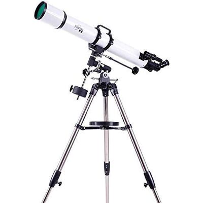 YangRy Télescope pratique, réfracteur astronomique pratique avec trépied, télescope portable pratique pour enfants débutants, miroir 5 x 24, collection de lumière 7 YangRy Télescope pratique, réfracteur astronomique pratique avec trépied, télescope portable pratique pour enfants débutants, miroir 5 x 24, collection de lumière 7