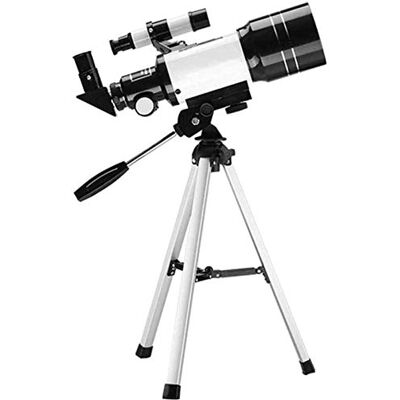 QRTERTYG Jumelles, télescope astronomique de 70 mm avec trépied, télescope monoculaire pour débutant pour intérieur/extérieur QRTERTYG Jumelles, télescope astronomique de 70 mm avec trépied, télescope monoculaire pour débutant pour intérieur/extérieur
