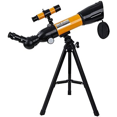 YangRy Télescope pour enfants, support de téléphone portable et trépied pour débutants et adultes Télescope pour astronomie avec oculaires Télescope réfracteur Cadeau pour les enfants pour explorer la lune YangRy Télescope pour enfants, support de téléphone portable et trépied pour débutants et adultes Télescope pour astronomie avec oculaires Télescope réfracteur Cadeau pour les enfants pour explorer la lune