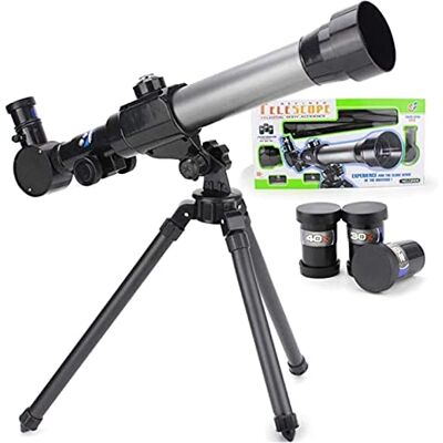 YangRy Télescopes pour enfants débutants, télescope réfracteur d'astronomie portable de 60 mm avec trépied réglable, adaptateur de téléphone, portée, filtre lunaire, cadeau idéal pour enfants et adultes, YangRy Télescopes pour enfants débutants, télescope réfracteur d'astronomie portable de 60 mm avec trépied réglable, adaptateur de téléphone, portée, filtre lunaire, cadeau idéal pour enfants et adultes,
