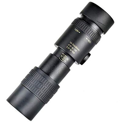HuangguiyuanV Télescope monoculaire Zoom 4K 10-300 x 40 mm Super Téléobjectif Zoom Télescope pour l'observation des oiseaux, les voyages, la randonnée et le camping HuangguiyuanV Télescope monoculaire Zoom 4K 10-300 x 40 mm Super Téléobjectif Zoom Télescope pour l'observation des oiseaux, les voyages, la randonnée et le camping