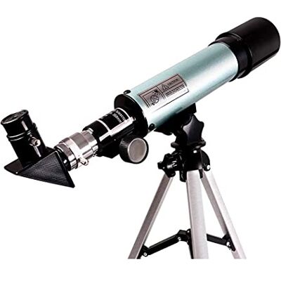 DLAZUM Télescope astronomique réfractif pour enfants, monoculaire portable, éclairage spatial, cadeau pour enfants, télescope ciel et terre observation des étoiles DLAZUM Télescope astronomique réfractif pour enfants, monoculaire portable, éclairage spatial, cadeau pour enfants, télescope ciel et terre observation des étoiles