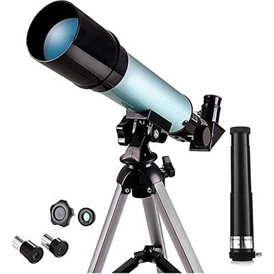 YangRy Télescope pour enfants pour adultes et débutants, télescope réfracteur de 360 mm avec trépied et lunette de visée YangRy Télescope pour enfants pour adultes et débutants, télescope réfracteur de 360 mm avec trépied et lunette de visée