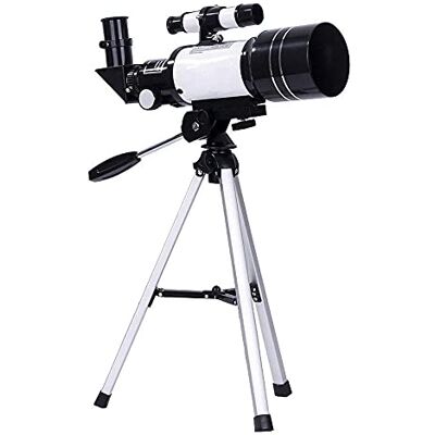 YangRy Télescope astronomique avec support, idéal pour enfants, adultes, débutants avec 2 oculaires Cadeau idéal pour voir la lune et la planète YangRy Télescope astronomique avec support, idéal pour enfants, adultes, débutants avec 2 oculaires Cadeau idéal pour voir la lune et la planète