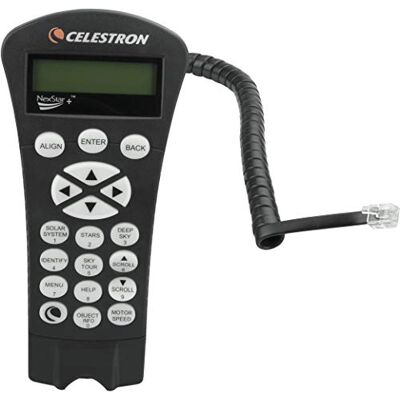 Celestron 93982 NexStar+ Commande manuelle, compatible avec tous les télescopes NexStar à montage équatorial, noir Celestron 93982 NexStar+ Commande manuelle, compatible avec tous les télescopes NexStar à montage équatorial, noir
