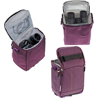 Navitech Étui De Voyage Jumelles Violet Compatible avec Le Vortex Optics Diamondback Roof Prism Jumelles 10x32 Navitech Étui De Voyage Jumelles Violet Compatible avec Le Vortex Optics Diamondback Roof Prism Jumelles 10x32