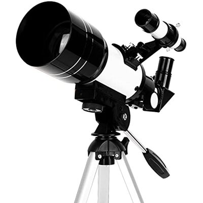 YangRy Télescope astronomique, avec support de téléphone, miroir 90° et trépied, adultes 70 mm, pour intérieur/extérieur, télescope d'astronomie débutant YangRy Télescope astronomique, avec support de téléphone, miroir 90° et trépied, adultes 70 mm, pour intérieur/extérieur, télescope d'astronomie débutant