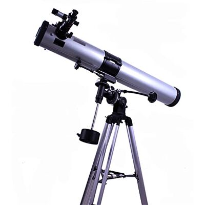 YangRy Télescope d'astronomie professionnel 450 fois avec monture équatoriale G3 et trépied Télescope astronomique réfléchissant d'extérieur YangRy Télescope d'astronomie professionnel 450 fois avec monture équatoriale G3 et trépied Télescope astronomique réfléchissant d'extérieur
