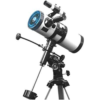 WOWCSXWC Télescope astronomique pour enfants, débutants, adultes, hommes, cadeaux, télescope réfracteur à ouverture de 114 mm, longueur focale de 700 mm, télescope pour enfants avec trépied en acier inoxydable WOWCSXWC Télescope astronomique pour enfants, débutants, adultes, hommes, cadeaux, télescope réfracteur à ouverture de 114 mm, longueur focale de 700 mm, télescope pour enfants avec trépied en acier inoxydable