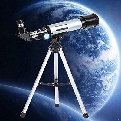 YangRy Télescope pour enfants et adultes, astronomie, débutants, télescope réfracteur 70 mm, grossissement 90x, haute définition, avec vision claire et faible lumière YangRy Télescope pour enfants et adultes, astronomie, débutants, télescope réfracteur 70 mm, grossissement 90x, haute définition, avec vision claire et faible lumière
