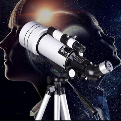 QRTERTYG Télescope monoculaire, longueur focale de 500 mm, télescope réfracteur astronomique, télescope réfracteur de 70 mm avec trépied et lunette de visée, faible luminosité HD, sac à dos et filtre lunaire QRTERTYG Télescope monoculaire, longueur focale de 500 mm, télescope réfracteur astronomique, télescope réfracteur de 70 mm avec trépied et lunette de visée, faible luminosité HD, sac à dos et filtre lunaire