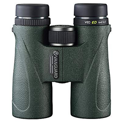 Vanguard VEO ED 8420 Jumelles légères avec verre ED, étanches/antibuée, vert 8 x 42 Vanguard VEO ED 8420 Jumelles légères avec verre ED, étanches/antibuée, vert 8 x 42